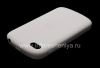 Фотография 7 — Оригинальный силиконовый чехол уплотненный Soft Shell Case для BlackBerry Q10, Белый (White)