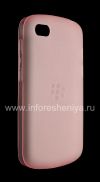 Photo 5 — Etui en silicone d'origine Soft Shell Case compacté pour BlackBerry Q10, Rose (Rose)
