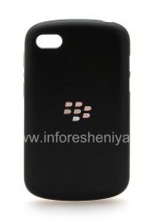 মূল প্লাস্টিক কভার BlackBerry Q10 জন্য হার্ড শেল কেস, ব্ল্যাক (কালো)