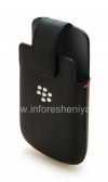 Photo 6 — Original Leather Case with Clip for Leather Swivel Holster BlackBerry Q10 / 9983, Black