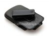 Фотография 7 — Оригинальный кожаный чехол с клипсой Leather Swivel Holster для BlackBerry Q10/ 9983, Черный (Black)
