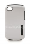 Photo 1 — Caso Corporativa construido sólidamente Incipio DualPro para BlackBerry Q10, Blanco / gris (blanco / gris)