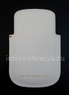 Photo 2 — Eksklusif Kasus-saku Kulit Pocket Pouch untuk BlackBerry Q10, Putih (white)
