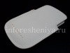 Фотография 4 — Эксклюзивный чехол-карман Leather Pocket Pouch для BlackBerry Q10, Белый (White)