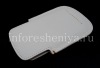 Фотография 6 — Эксклюзивный чехол-карман Leather Pocket Pouch для BlackBerry Q10, Белый (White)