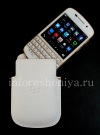 Photo 2 — BlackBerry Q10 জন্য এক্সক্লুসিভ কেস পকেট লেদার পকেট থলি, হোয়াইট (সাদা)