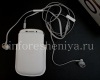 Фотография 8 — Эксклюзивный чехол-карман Leather Pocket Pouch для BlackBerry Q10, Белый (White)