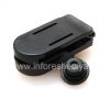 Фотография 6 — Фирменный кожаный чехол ручной работы Monaco Flip/Book Type Leather Case для BlackBerry Q10, Черный (Black), Горизонтально открывающийся (Book)