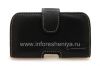 Photo 1 — Signature Leather Case-Tasche handgefertigt Clip Monaco Vertikale / Horizontale Pouch Type Ledertasche für Blackberry-Q10 / 9983, Schwarz (Black), Horizontal (Horizontale)