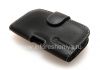 Photo 4 — Signature Leather Case-Tasche handgefertigt Clip Monaco Vertikale / Horizontale Pouch Type Ledertasche für Blackberry-Q10 / 9983, Schwarz (Black), Horizontal (Horizontale)