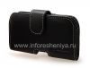 Photo 6 — Signature Leather Case-pocket handmade clip Monaco Vertical / Horisontal Pouch Type Leather Case for the BlackBerry Q10 / 9983, Black (Black), Horizontal (Horisontal)