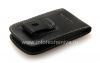 Photo 5 — Clip main Case-poche Signature cuir Monaco Vertical / Horisontal Housse Type de cuir pour le BlackBerry Q10 / 9983, Noir (Noir), Portrait (Vertical)