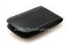 Photo 7 — Signature Leather Case-saku buatan tangan klip Monaco Vertikal / Horisontal Pouch Jenis Kulit Kasus untuk BlackBerry Q10 / 9983, Hitam (Black), Potret (Vertikal)