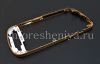 Photo 3 — Exclusive Bezel for BlackBerry Q10, Gold (Gold), type 1 (Loop on), buttons gold