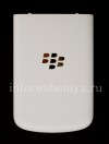 Photo 1 — Cubierta trasera exclusiva para BlackBerry Q10, Blanca con el logotipo del oro
