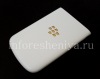 Фотография 3 — Эксклюзивная задняя крышка для BlackBerry Q10, Белая с золотым логотипом