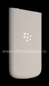 Фотография 5 — Оригинальная задняя крышка для BlackBerry Q10, Белый рельефный (White Relief)