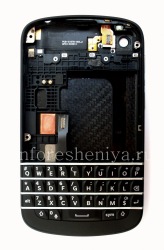 最初的情况下BlackBerry Q10, 黑色，T1