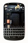 Фотография 2 — Оригинальный корпус для BlackBerry Q10, Черный, T1
