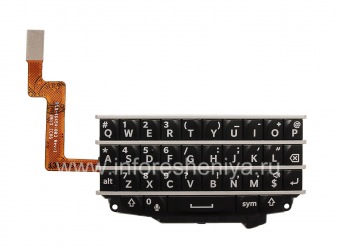 Оригинальная английская клавиатура в сборке с платой для BlackBerry Q10, Черный