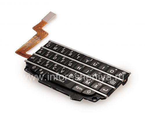 Photogallery for ブラックベリーQ10用のボードにオリジナルの英語キーボード・アセンブリ, ブラック product