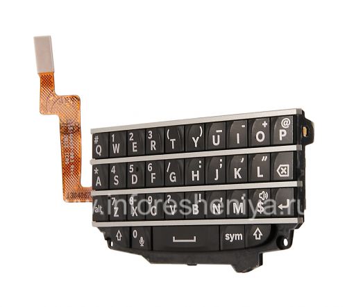 Photogallery for ブラックベリーQ10用のボードにオリジナルの英語キーボード・アセンブリ, ブラック product