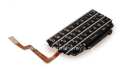 Photogallery for ブラックベリーQ10用のボードにオリジナルの英語キーボード・アセンブリ, ブラック product