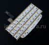 Photo 4 — Exclusivo conjunto de teclado Inglés al tablero para BlackBerry Q10, Blanca con espaciadores de oro (blanco / wOro)