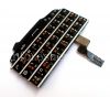 Фотография 7 — Черная русская клавиатура в сборке с платой для BlackBerry Q10, Черный с серебряными разделителями (Black/ wSilver)
