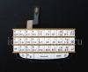 Photo 1 — ブラックベリーQ10用ボードへの排他的ゴールデンロシアのキーボード・アセンブリ, 金の分周器とホワイト（白/ wGold）