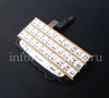 Photo 4 — Exclusive golden Russian keyboard assembly to the board for BlackBerry Q10, White/ wGold
