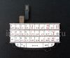 Photo 3 — White Russian keyboard assembly to the board for BlackBerry Q10, White/ wSilver