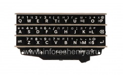 Русская клавиатура для BlackBerry Q10 (гравировка), Черный