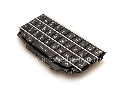 Photogallery for Clavier russe pour BlackBerry Q10 (gravure), noir product