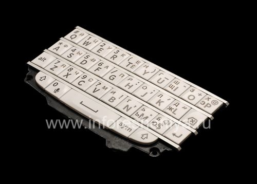 Photogallery for Clavier russe pour BlackBerry Q10 (gravure), Blanc product