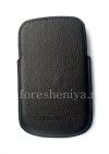 Photo 2 — Leather Case-pocket for BlackBerry Q10 (copy), Black, large texture