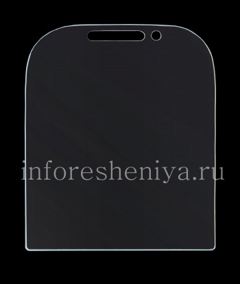Protective film-glass screen for the BlackBerry Q10