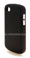 Photo 3 — Silicone Case icwecwe "Cube" for BlackBerry Q10, Black / Black