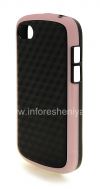 Photo 3 — Etui en silicone compact "Cube" pour BlackBerry Q10, Noir / Rose