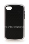 Photo 1 — Etui en silicone compact "Cube" pour BlackBerry Q10, Black / White