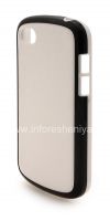 Photo 3 — Etui en silicone compact "Cube" pour BlackBerry Q10, Blanc / Noir