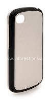 Photo 4 — Etui en silicone compact "Cube" pour BlackBerry Q10, Blanc / Noir