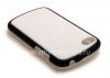 Photo 5 — Etui en silicone compact "Cube" pour BlackBerry Q10, Blanc / Noir