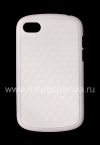 Photo 1 — Silicone Case icwecwe "Cube" for BlackBerry Q10, White / White