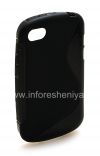 Photo 3 — কম্প্যাক্ট প্রবাহরেখা BlackBerry Q10 জন্য সিলিকন কেস, কালো