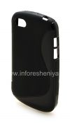 Photo 4 — কম্প্যাক্ট প্রবাহরেখা BlackBerry Q10 জন্য সিলিকন কেস, কালো