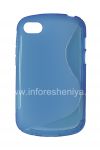 Photo 1 — Silicone Case for compact Streamline BlackBerry Q10, Blue