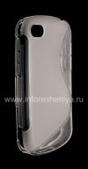 Photo 4 — কম্প্যাক্ট প্রবাহরেখা BlackBerry Q10 জন্য সিলিকন কেস, স্বচ্ছ