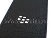 Фотография 9 — Оригинальный кожаный чехол с вертикально открывающейся крышкой Leather Flip Shell для BlackBerry Q5, Черный (Black)