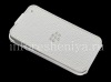 Photo 3 — حالة الجلد الأصلي مع غطاء فتح عموديا جلدية فليب شل ل BlackBerry Q5, الأبيض (وايت)